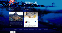 Desktop Screenshot of godman-angling.com